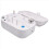 Automatic Bobbin Winder with Auto Stopper, Large Spool Thread Holder for Sewing Machine Winding Use 3