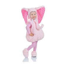 UNDERWRAPS unisex-baby Costume da elefante per neonato Rosa XL (4-6)