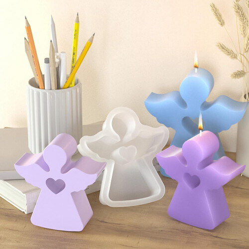 SiliconEasterangeldesign for crafting, fragrant, high temperature resistance large 2