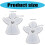 SiliconEasterangeldesign for crafting, fragrant, high temperature resistance large 5