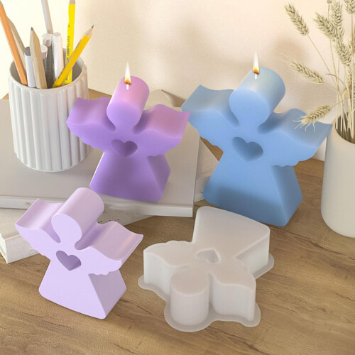 SiliconEasterangeldesign for crafting, fragrant, high temperature resistance large 1