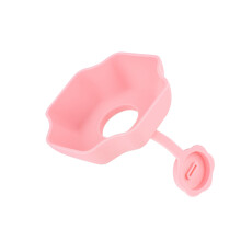 Kids Ice Cream Stabilizers Hygienic Safe Silicone Food-Pink