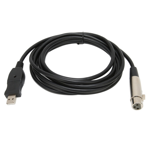 Καλώδιο μικροφώνου USB Μετατροπέας XLR σε USB, Plug and Play Δεν απαιτείται πρόγραμμα 1