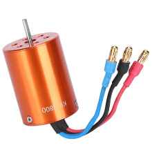 Motor para carro RC 3800Kv, motor brushless RC de metal 2838 de alta eficiência, fácil de instalar e com design leve para barco RC, acessório RC 2