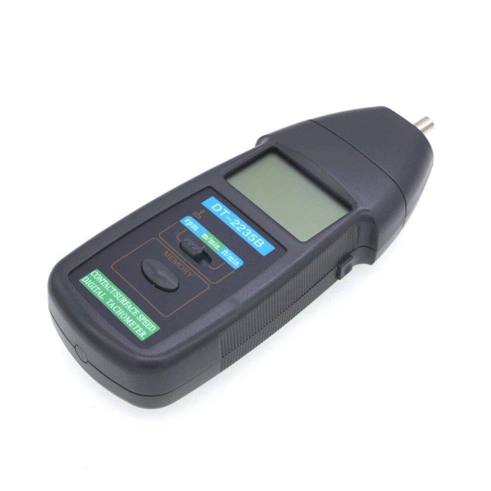 Professional Handheld Tachometer Digital Lcd Measuring Tool For Mechanics And Technicians Accurate Readings No Battery Included Black 9119770812797