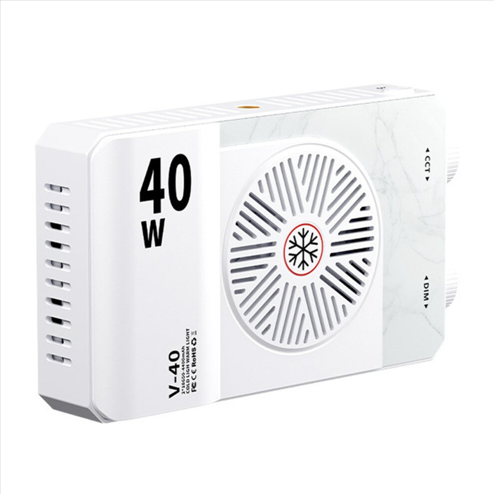 Portable Led Video 40W Camera Pocket Mini Outdoor High Brightness Fill Can Charge Phone Light 4853907238801