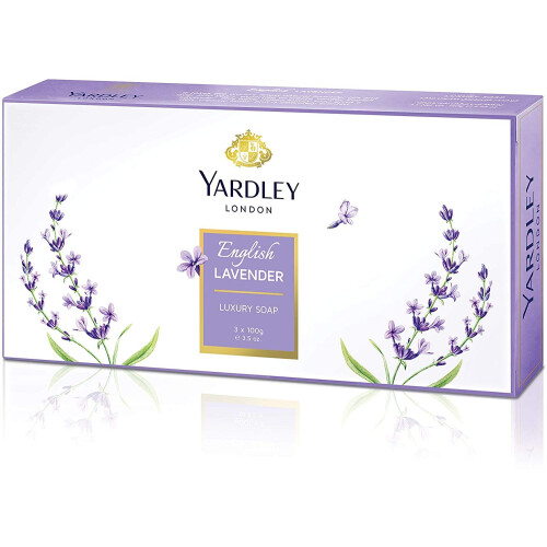 Yardley Yardley Engelse Lavendel Luxe Zeep 3x3.5 Oz Elke