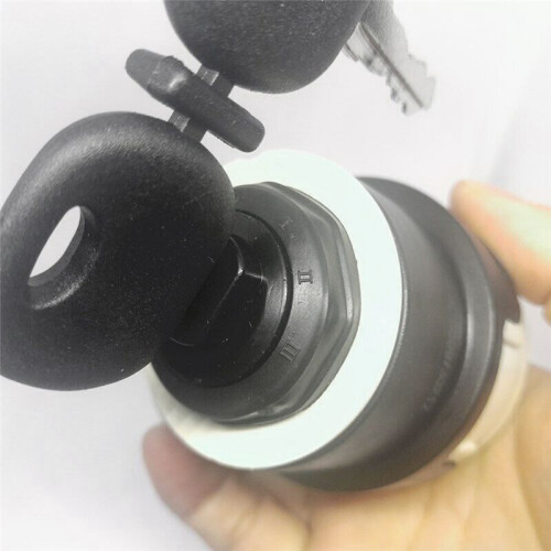 7 Pins Starter Ignition Switch with Two 16403 Keys 0009730212 for Linde Forklift 1