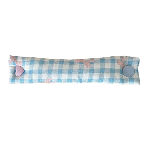 Stylish Fabric Wire Straps Efficient Cable Management-Bow blue