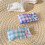 Stylish Fabric Wire Straps Efficient Cable Management-Bow blue 7