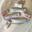 Stylish Fabric Wire Straps Efficient Cable Management-Bow blue 5