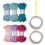 6 rouleaux de corde en Polyester de 7mm x 5-Combinaison 7 1