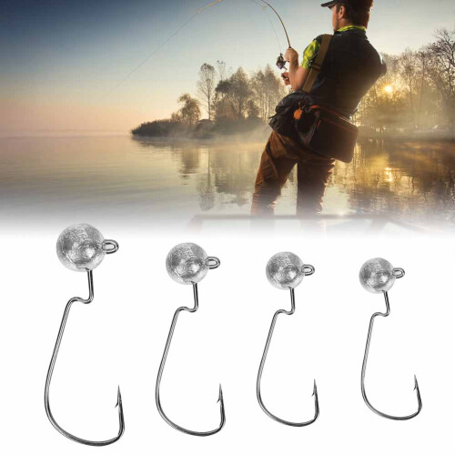 Βελτιωτικό Αλιείας Ακριβείας, το Shaky Head Jig Hook συνδυάζει αγκίστρι ψαρέματος και 2