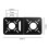 Support VESA pour mini PC, mini-ordinateur, support de suspension pour moniteur, double écran, tablette, rack de montage 2