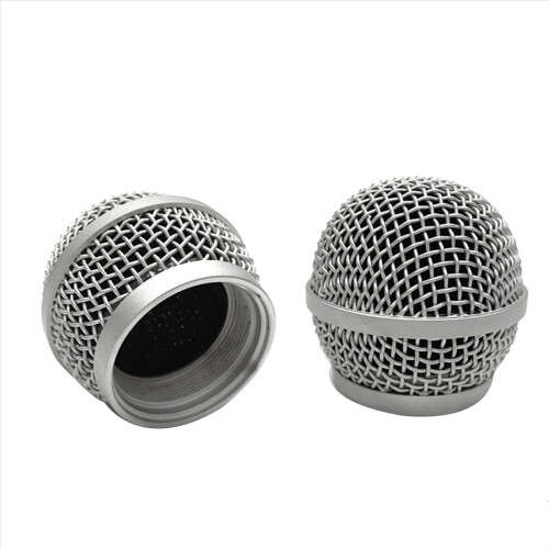Grade de substituição para microfone, acessórios de malha para cabeça de microfone PG58, dentes internos 1
