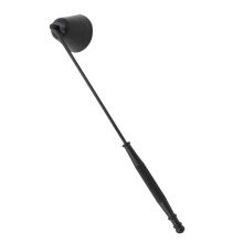 1 piece candle snuffer cover wick spoon wick cutter black 21X3.5cm black