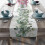 Table Runner Eucalyptus Green, Linen Table Runner Summer, 33 x 183 cm 4