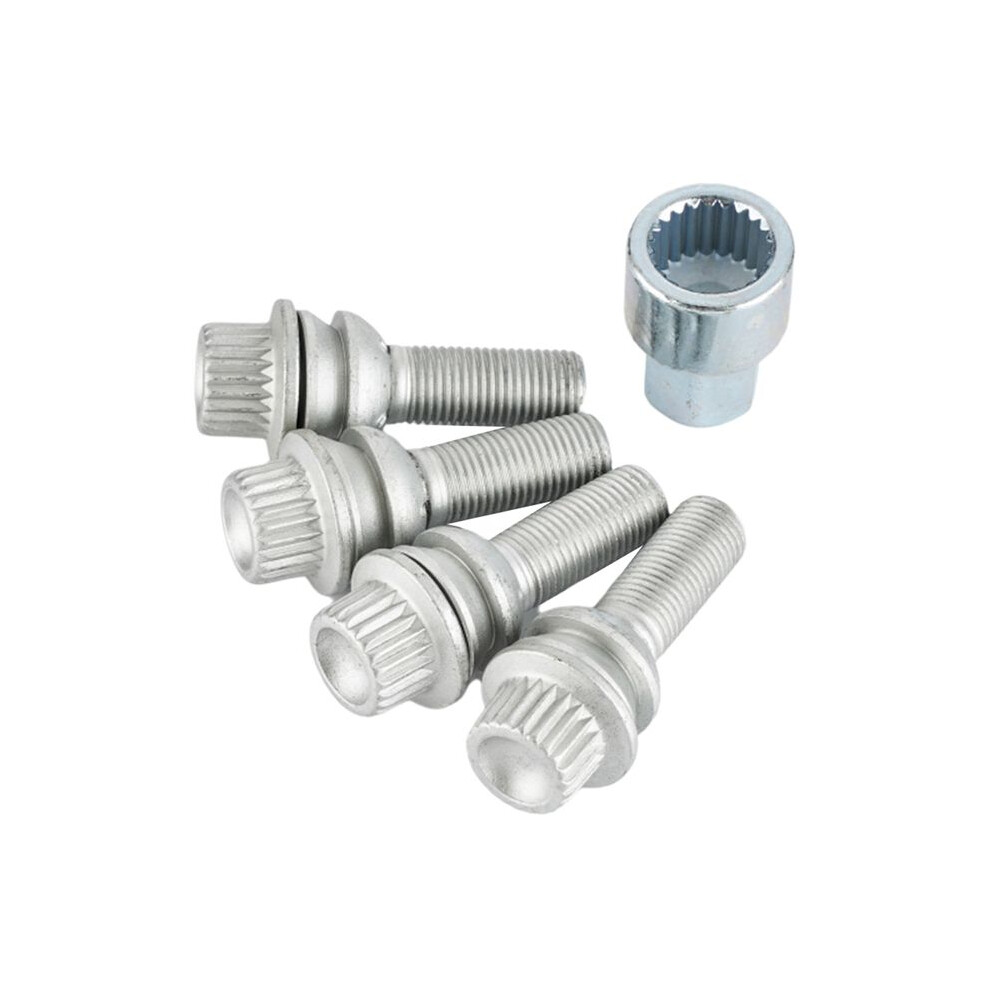 Wheel Screws Bolts Wheel Anti-Theft Lock M14x1.5 For Porsche 718 911 Cayenne Macan Panamera New High Quality 4712342605589