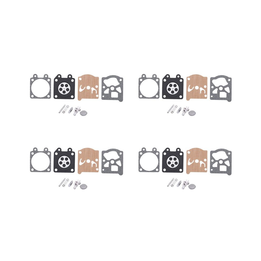 4X Carburetor Diaphragm Kit For Stihl Ms170 Ms180 Ms210 Ms230 Ms250 Silver 4712842553465