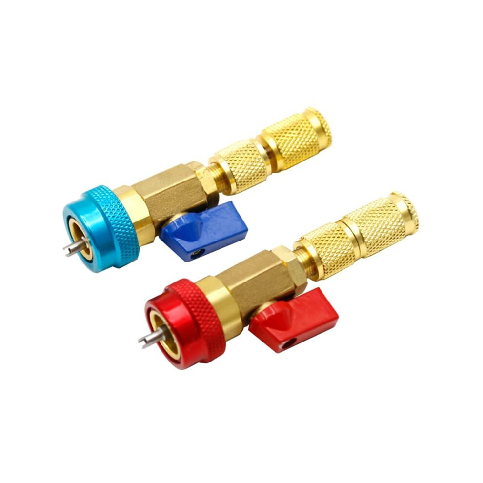 R134a Quick Valve Core Remover Installer Tool High Low Pressure Tool Air Conditioning System Tool Red/Blue 6133443825030