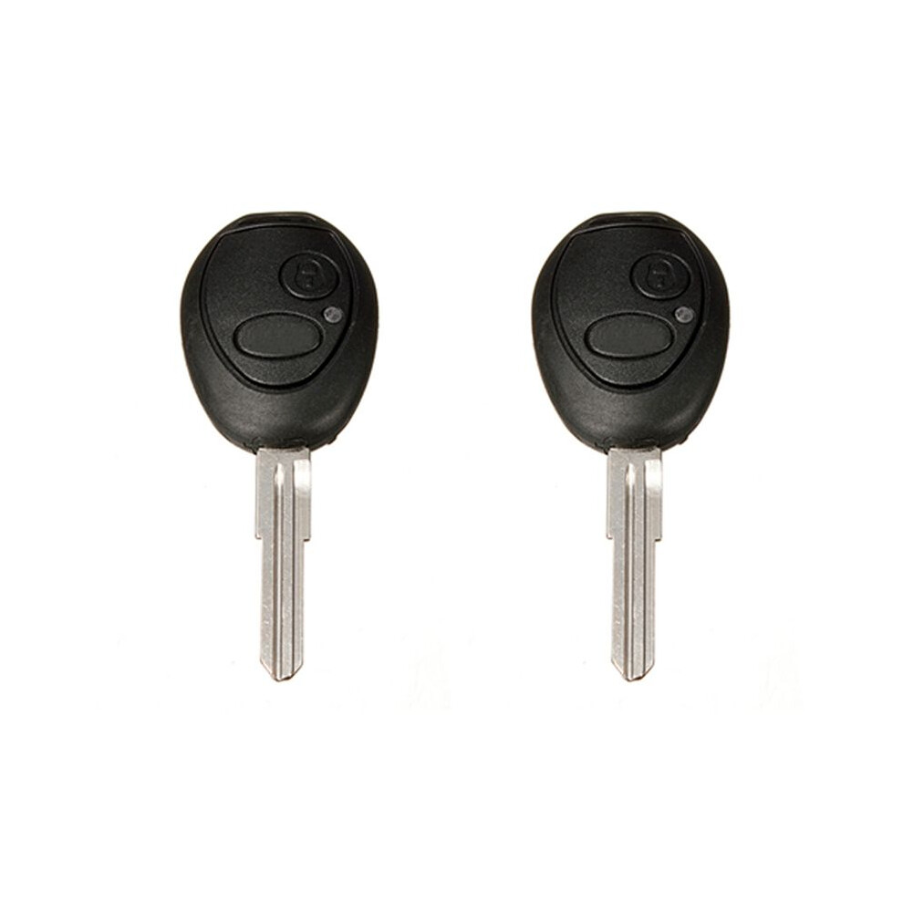 2X 2 Button Remote Key Fob Case Shell Uncut Blade For Land Rover Discovery 99-04 6133443872614