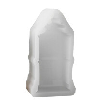Moule de bougie de maison de cheminée,-Moule maison J 5229