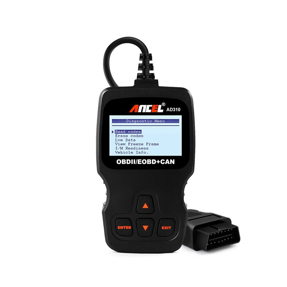 Ancel Ad310 Car Emgine Obd Ll Scanner Decoder Obd 2/Eobd+Can Car Diagnostic Tool Plug And Play 4712256150380