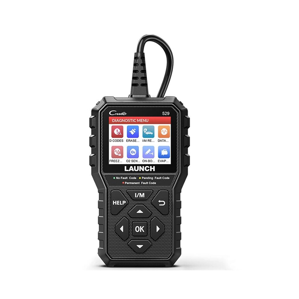 Launch Cr529 Car Diagnostic Tool Obd2 Detector Car Code Reader 529 Code Reader Engine Scanner Support Multilingual 6131407702854