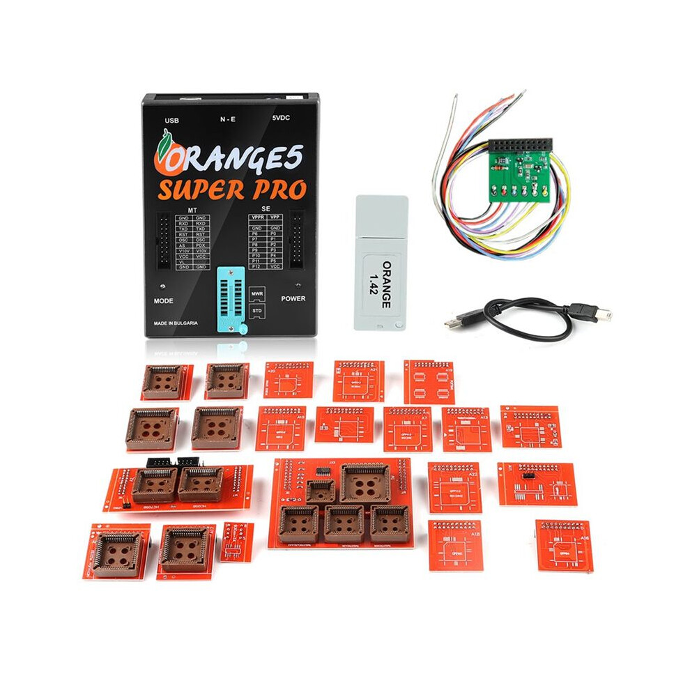 For Orange5 Super Pro V1.42 Professional Ecu Programmer Tool Full License Activation Add Adapter Update 4712453026136