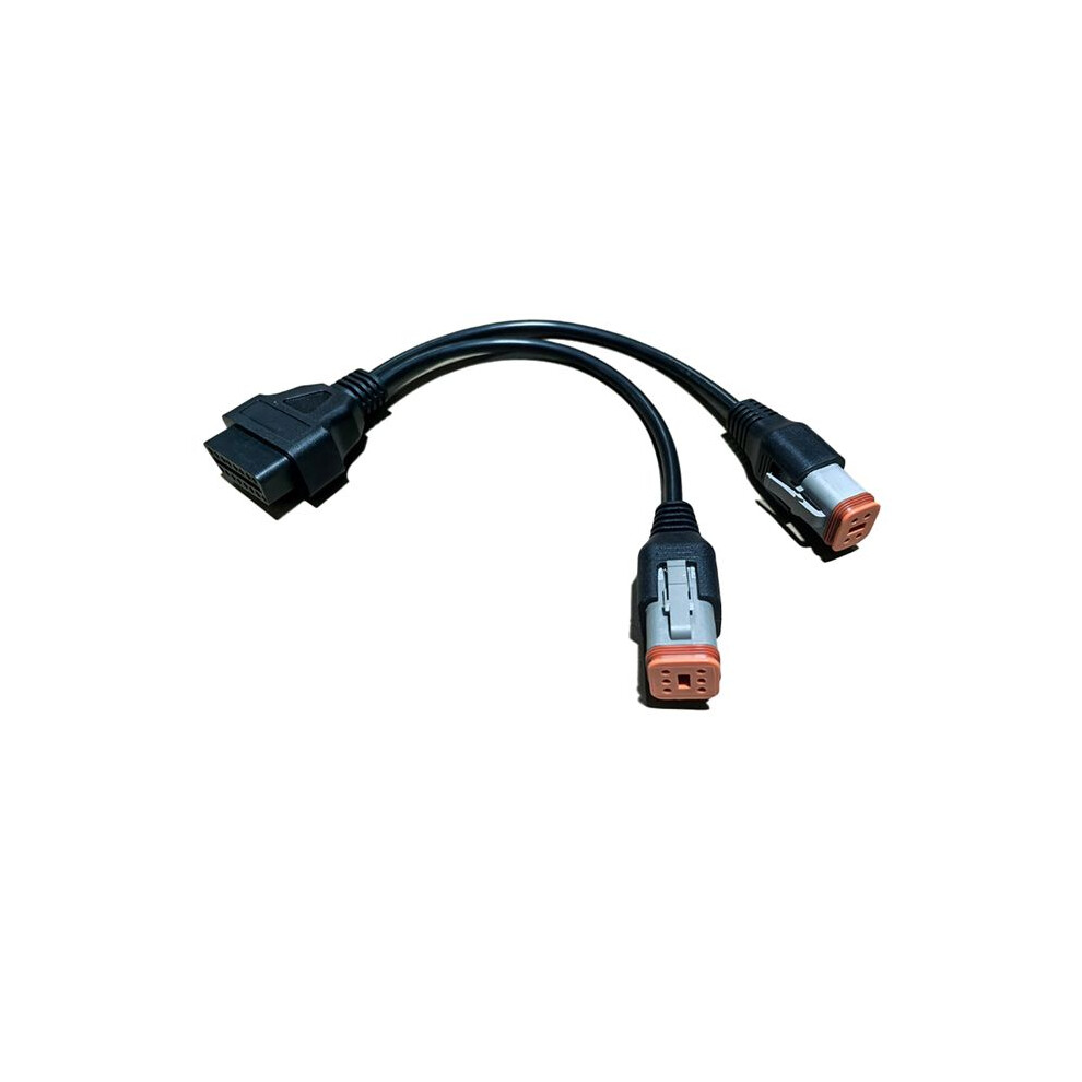 For Harley Davidson Motorcycle 6Pin 4Pin To Obd2 16Pin Adapter Obd 2 Diagnostic Scanner Elm327 Adapter 4712151832756