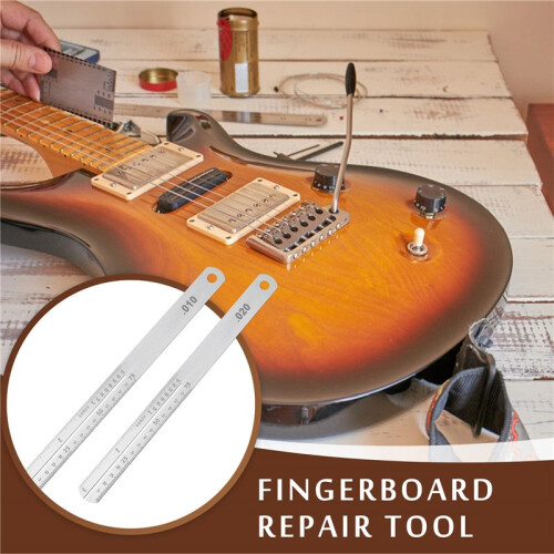 GitarrfräSdragare GripbräDa GripbräDa Reparationsverktyg Skydd StåLplatta Kondensator MäT Luthier 1