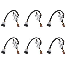 6X Motorcycle Universal Foot Brake Hydraulic Pump for Suzuki Kawasaki Honda Yamaha Rear Brake Master Cylinder Pump