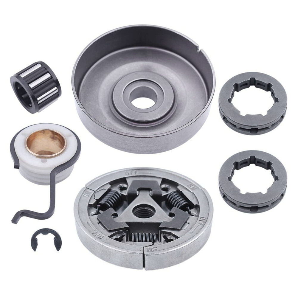 Chainsaw Clutch Drum Sprocket For Stihl Ms361 Ms440 Ms461 Ms460 044 046 Replacement Parts With Worm Gear E-Clip 6131407747244