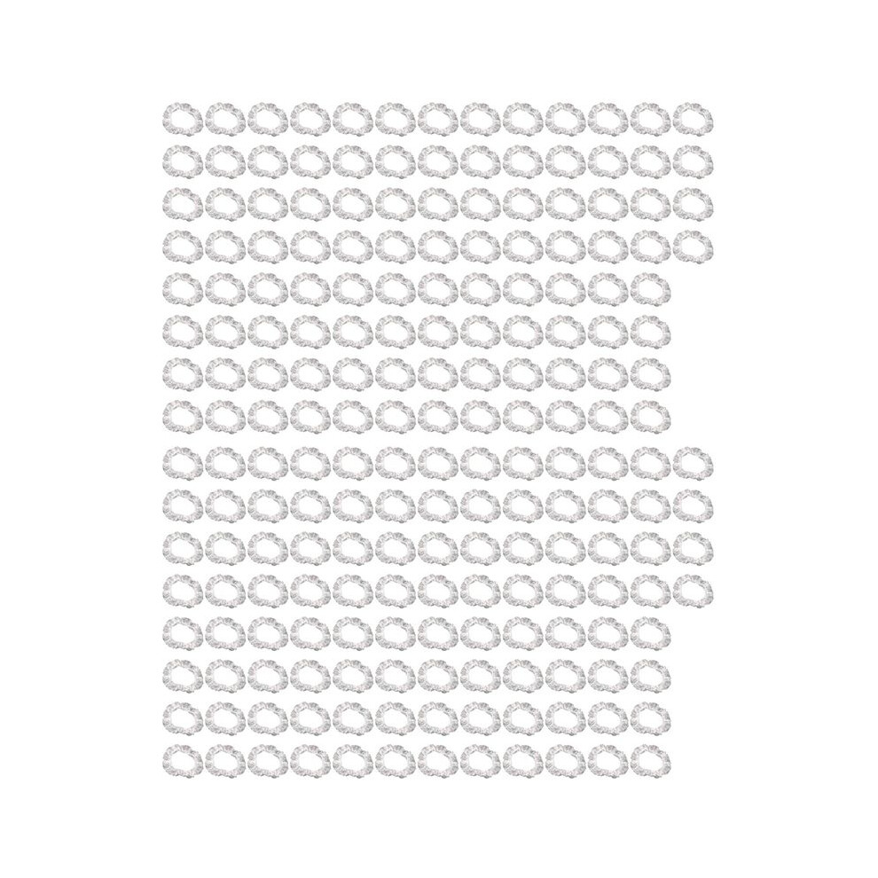 200Pcs Universal Disposable Plastic Steering Wheel Cover Elastic Trim Disposable Truck Car Steering Wheel Covers Films 4713309456114