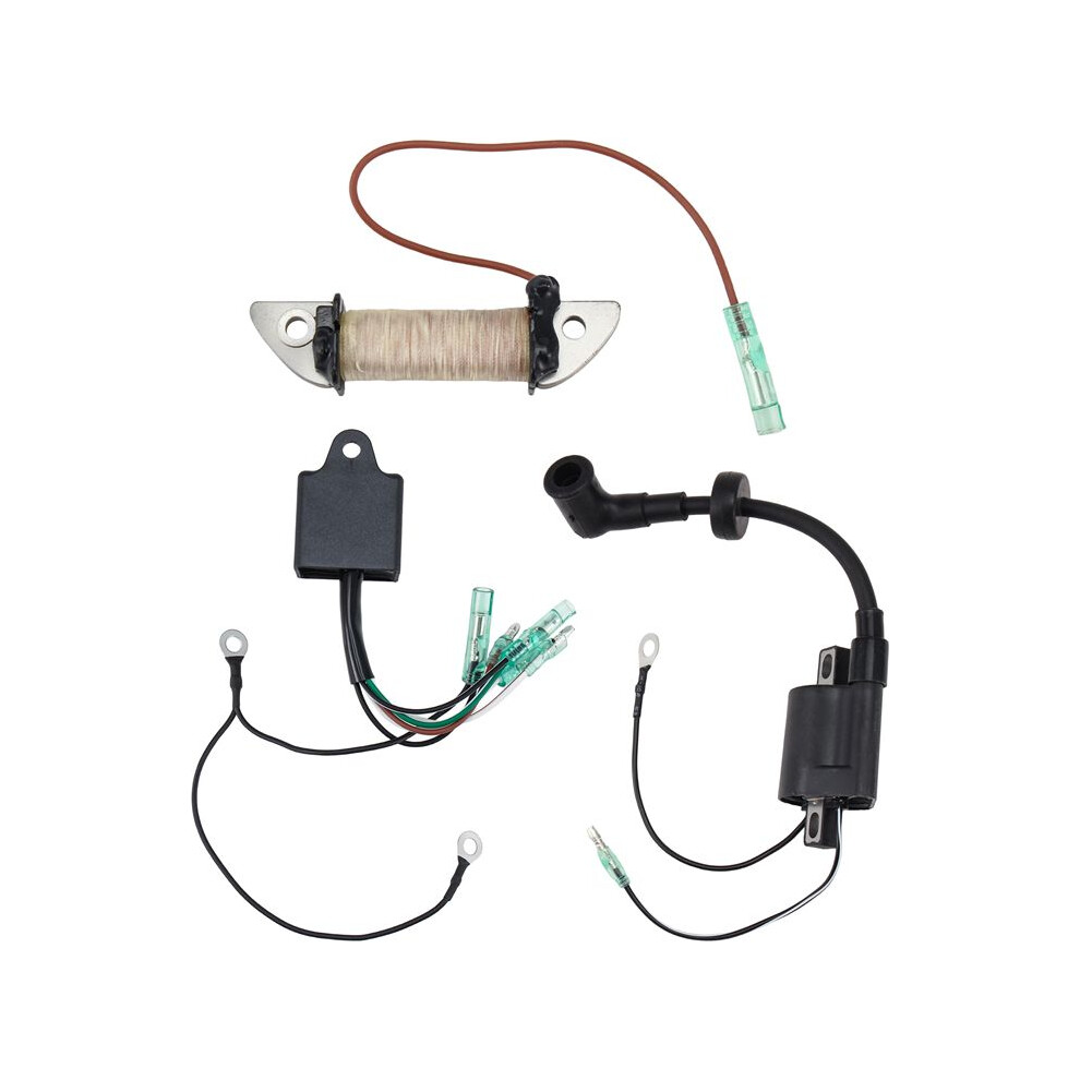 Outboard Ignition High Voltage Package Charging Coil Set 6E0-85570-00 6L5-85540-M0-00 6E0-85520-70 For Yamaha 2 Stroke Light 6131627746287