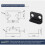 L-Type Encoder DC Reduction Motor All-Metal Gears Better Magnetic Anti-Interference for Wheeled Car Chassis Kit A 9