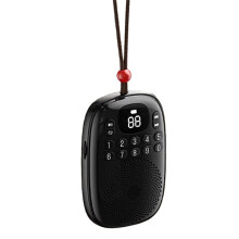 Pocket FM Radio LED Display Digital Radios Receiver Rechargeable Bluetooth 5.4 Speaker TF Card MP3 Music Box Player B