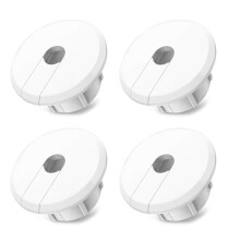 Wall Bushing Grommet Ethernet Cable Organizer Network Wire Management Furniture Cable Hole Wire Routing Kit White