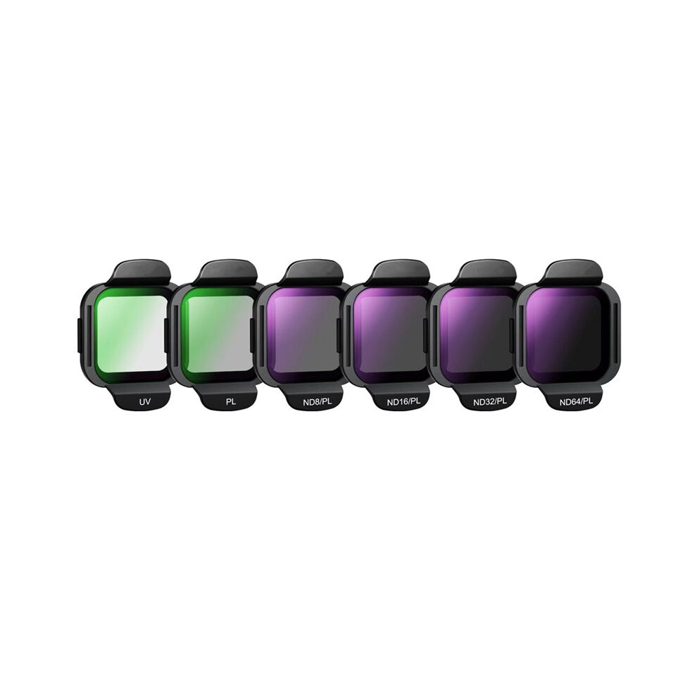 For Dji Flip Drone Nd/Pl Uv Pl Filter Kit Snap-On Hd Optical Glass Oil-Proof Stain-Proof Enhanced Aerial Photography 4712282846899