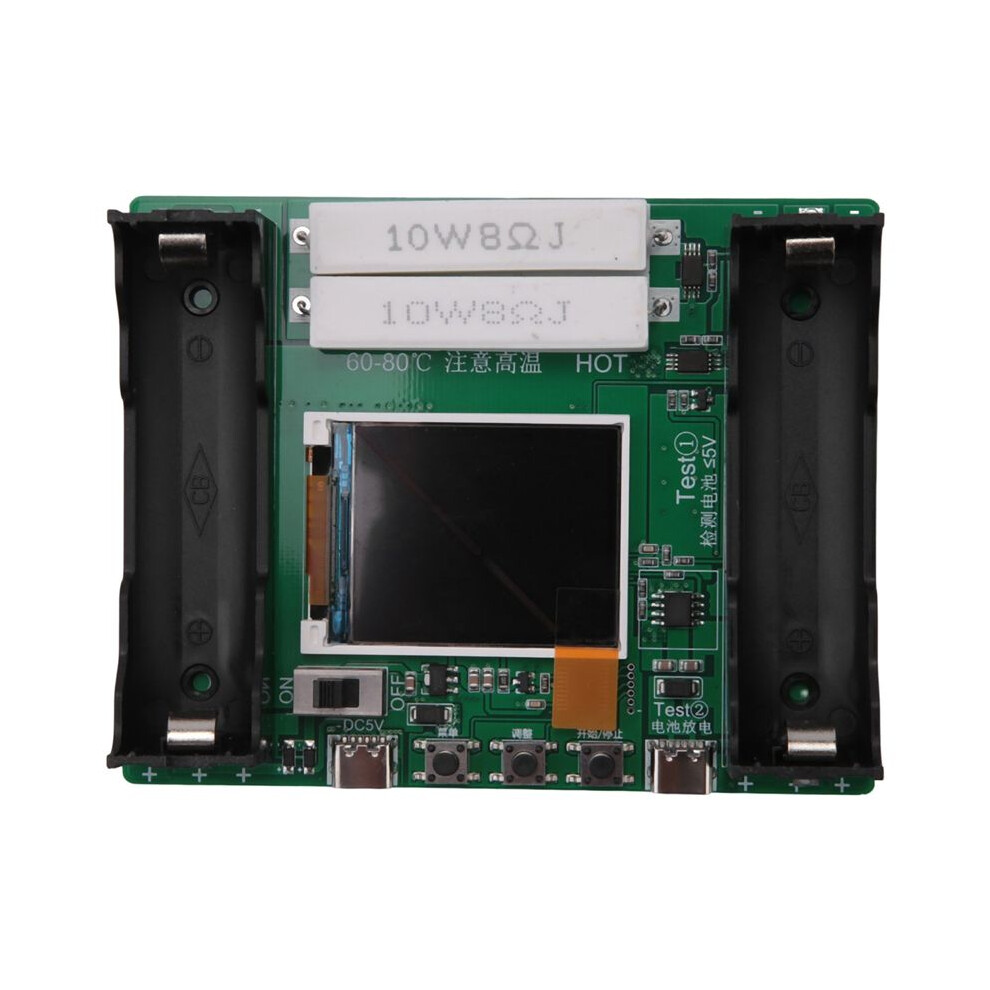 18650 Lithium Battery Capacity Module Measurement Internal Resistance Tester Lcd Digital Display Capacity Tester Module 4712587083760