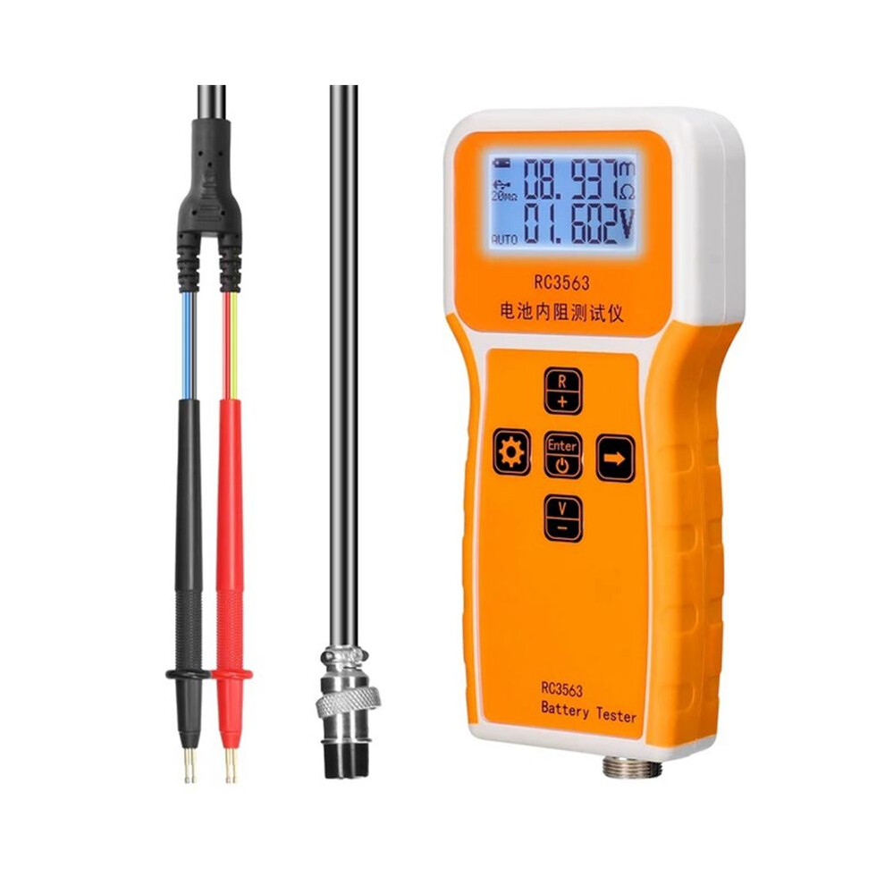 Rc3563 Battery Voltage Internal Resistance Tester Trithium Lithium Iron Phosphate 18650 Battery Tester,Tester Probe 6131736581359
