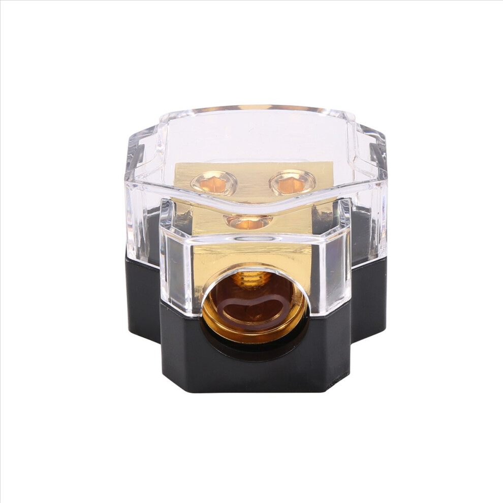 Car Audio Amplifier Power Distribution Block 1 In 2 Out Way Ground Distributor Blocks Splitter 4853907289124