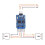 FPV 3CH Toggle Switcher Module Camera Switch PWM 5-12V Video Switcher Compatibale with RC Camera for FPV Drone 7