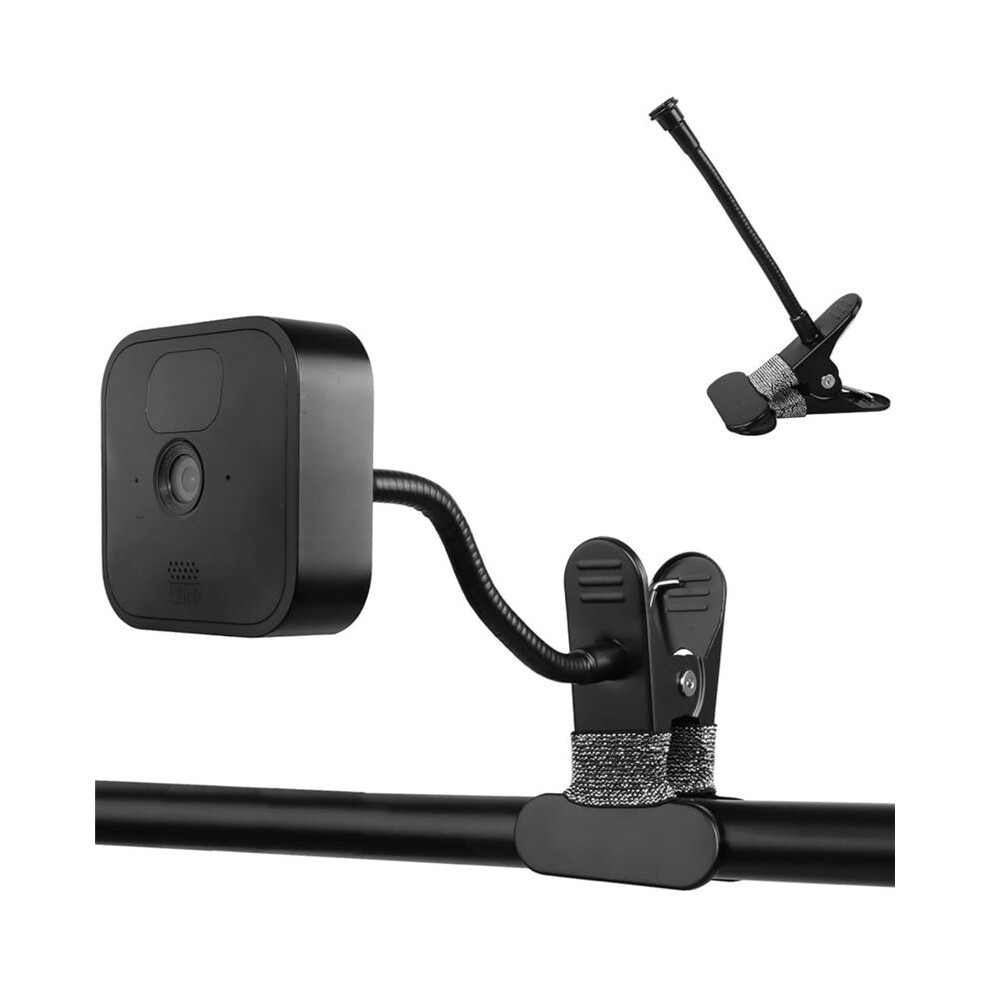 Flexible Clip Clamp Mount For Blink Xt/Xt2 Camera, Outdoor Mini Ideal Clip To Cribs, Shelves, And Furniture 6131407767105