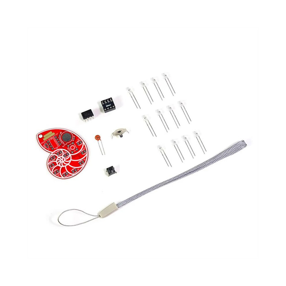 Diy Soldering Learning Kit Led Shell Flow Kit Smd Smt Learner Solder Kit For Electronic Soldering Practice Light 4712842548362
