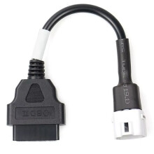 1pcs Motorcycle OBD Diagnostic Cable for Suzuki 6Pin to 16Pin OBD2 Diagnostic Scanner Adapter