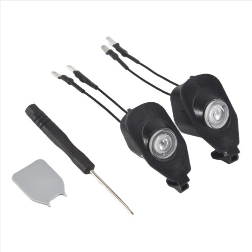 Für Ford Mustang 2013–2022: LED-Seitenbeleuchtung mit Laser-Rückspiegelbeleuchtung und Begrüßungslogo