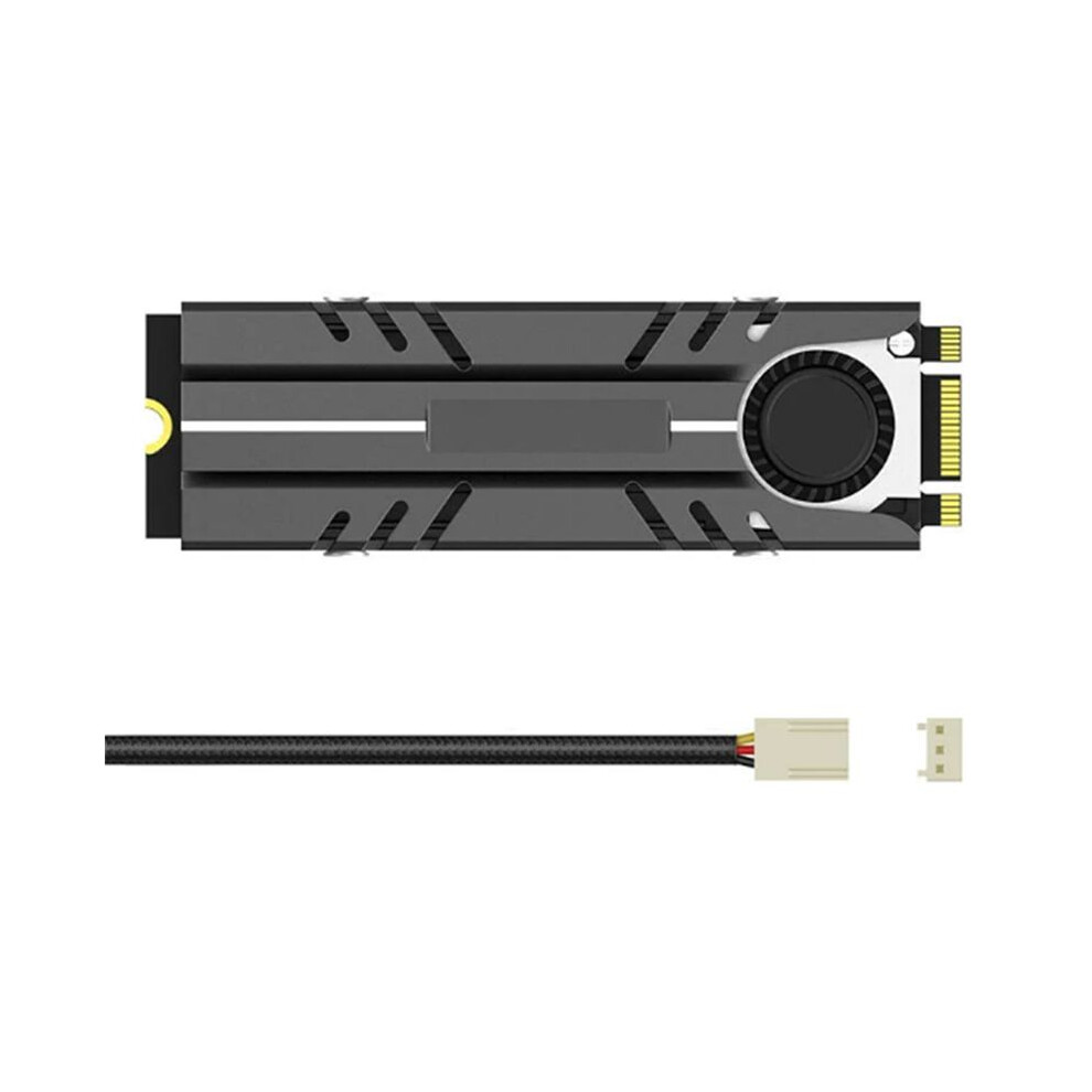 Aluminum M.2 Ssd Cooler 2280 Hard Drive Cooler Heat Sink M.2 Ssd Heatsink With Fan Solid State Drive Heat Sink 6132295051901