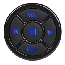 Wireless Bluetooth 5.0 Remote Controller Media Button Car Bike Steering Wheel Music Play for IOS Android Phone Tablet