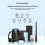 External USB Bluetooth 6.0 Adapter Desktop Bluetooth 6.0 Transmitter for BT Speaker Keyboard Mouse Headphone Printer 9